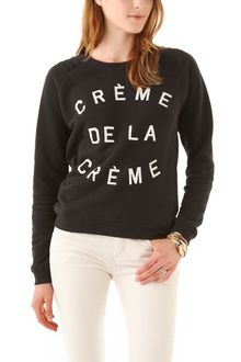 Zoe Karssen Creme De La Creme Sweatshirt - Lyst