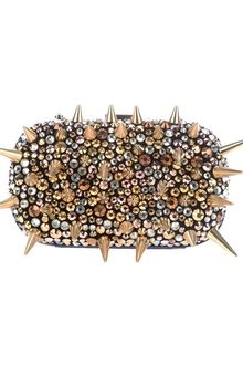 Giuseppe Zanotti Spiked Clutch - Lyst