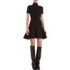 Givenchy Slim Punto Milano Flare Dress in Black - Lyst