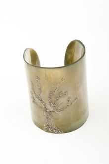 Leju Horn Cuff Pyrite - Lyst