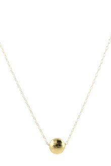 Peggy Li Single Dot Necklace Gf - Lyst