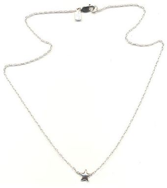 Peggy Li Star Charm Necklace Ss - Lyst