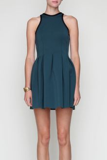 T By Alexander Wang Inverted Pleat Dress - Lyst