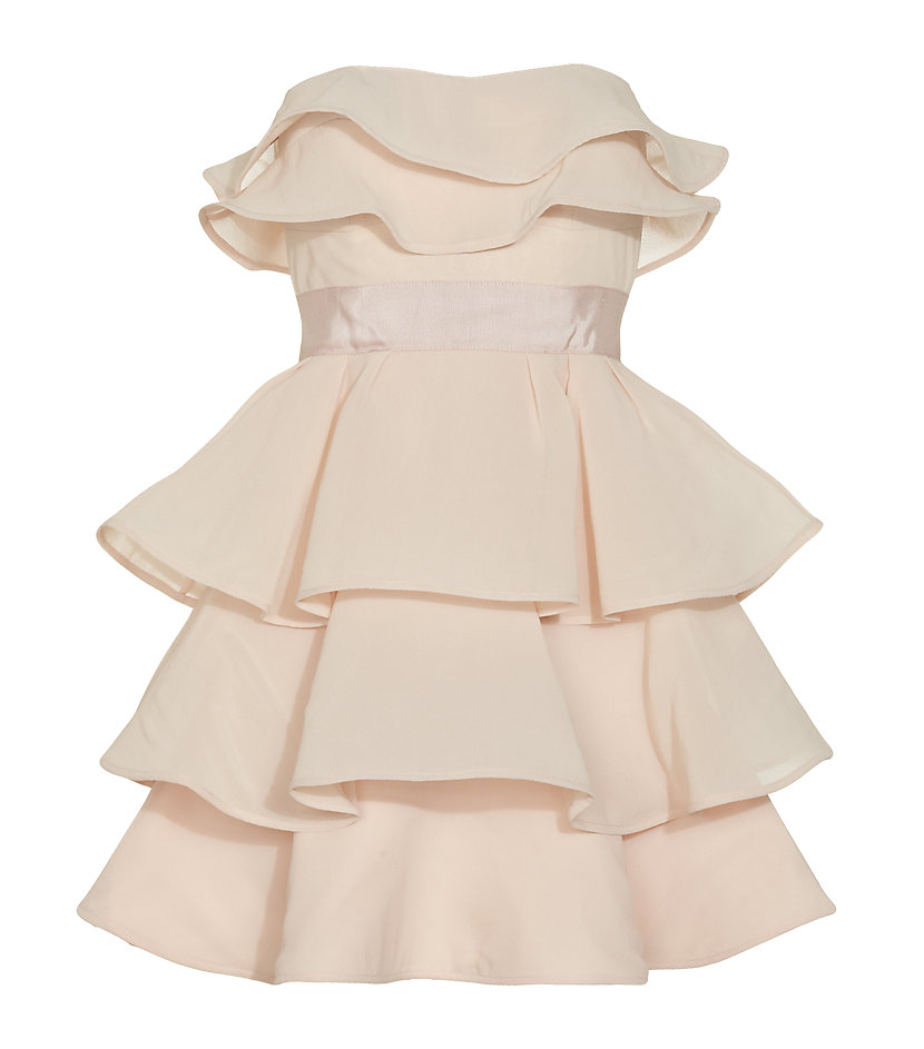 Ted Baker Banilo Tiered Ruffle Dress in Pink | Lyst