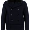 Valentino Boxy Lamb Fur Jacket in Blue for Men (navy) - Lyst
