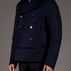 Valentino Boxy Lamb Fur Jacket in Blue for Men (navy) - Lyst