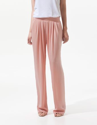 Zara Loose Trousers - Lyst