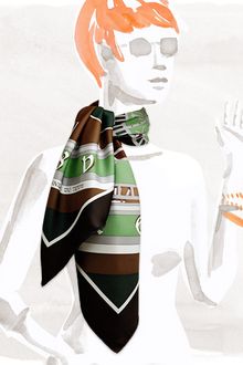 Hermes Mécanique Du Temps Scarf - Lyst