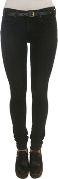 Rag & Bone Skinny Jean in Rock - Lyst