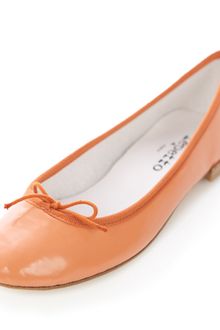 Repetto Bb Glazed Ballet Flat in Sorbet - Lyst