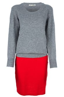 Balenciaga Twotone Dress - Lyst