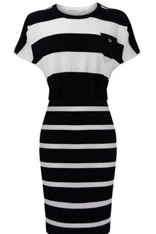 Karen Millen Block Stripe Knits - Lyst