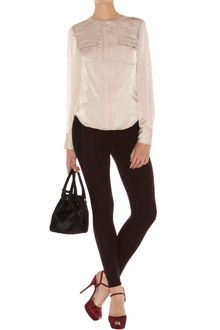 Karen Millen Jersey Snake Print Trouser - Lyst