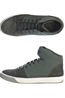 Lanvin Hightop Trainers - Lyst