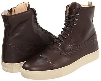 Alexander McQueen High Top Leather Sneaker - Lyst
