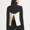 Alexander Wang Ribbed Contrast Sweater in Black - Lyst