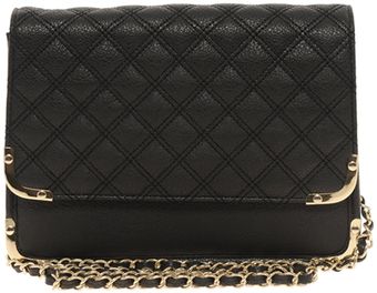 Asos Quilted Metal Corner Across Body Bag - Lyst