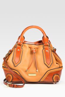 Burberry Prorsum Earlesburn Leather and Suede Tote - Lyst