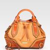 Burberry Prorsum Earlesburn Leather and Suede Tote in Brown (tan) - Lyst