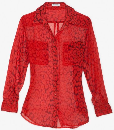 Leopard Print Blouse