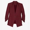 Helmut Lang Preorder Exclusive Era Leather Detailed Blazer in Brown (bordeaux) - Lyst