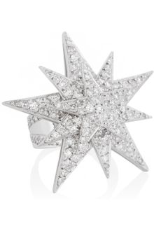 Ileana Makri Centaurus 18karat White Gold Diamond Ring - Lyst
