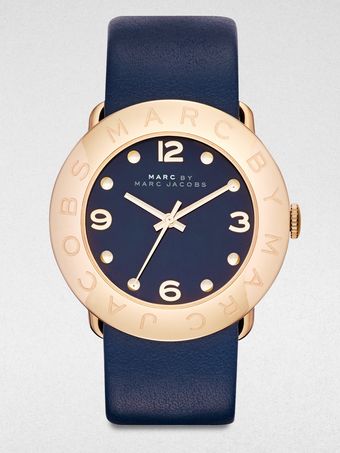 Marc By Marc Jacobs Gold-Tone Stainless Steel Watch - Lyst