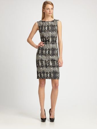 Max Mara Tisbe Print Dress - Lyst