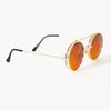 Nasty Gal Flip Side Shades Gold in Gold - Lyst