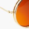 Nasty Gal Flip Side Shades Gold in Gold - Lyst