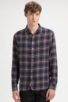 Rag & Bone Plaid Shirt - Lyst
