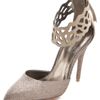 Rebecca Taylor Skylar Glitter Pumps in Gray (multi) - Lyst