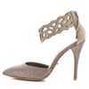 Rebecca Taylor Skylar Glitter Pumps in Gray (multi) - Lyst
