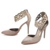 Rebecca Taylor Skylar Glitter Pumps in Gray (multi) - Lyst