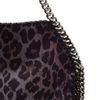 Stella Mccartney Falabella Faux Suede Shoulder Bag in Gray (leopard) - Lyst