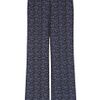 Versace Printed Silkchiffon Pants in Blue (navy) - Lyst