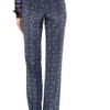 Versace Printed Silkchiffon Pants in Blue (navy) - Lyst