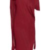 Vivienne Westwood Anglomania Asymmetric Draped Crepe Dress in Red - Lyst