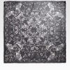 Alexander Mcqueen Silk Skull Circle Scarf in Black - Lyst