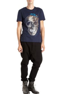 Alexander McQueen Crow Skull Tee - Lyst