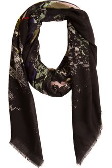 Balenciaga Acrylic Silver Birch Scarf - Lyst
