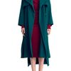 Diane Von Furstenberg Eleanor Coat in Blue (everglade) - Lyst