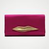Diane Von Furstenberg Carolina Lip Clutch in Purple (fuchsia) - Lyst