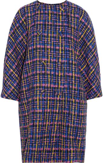 Erdem Cenna Woolblend Tweed Coat - Lyst