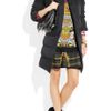 Giambattista Valli Quilted Shell and Woolblend Coat in Black - Lyst