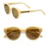 Karen Walker Anywhere Round Acetate Sunglasses in Beige (bone) - Lyst