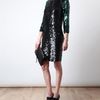 Lanvin Fabourg Appliquéd Sequin Dress in Black (black green) - Lyst