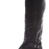 Rag & Bone Knee High Moto Boots in Black - Lyst