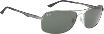 Ray-Ban Rectangle Frame Sunglasses - Lyst