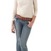 American Vintage Jacksonville V Neck Tee in Beige (sand) - Lyst